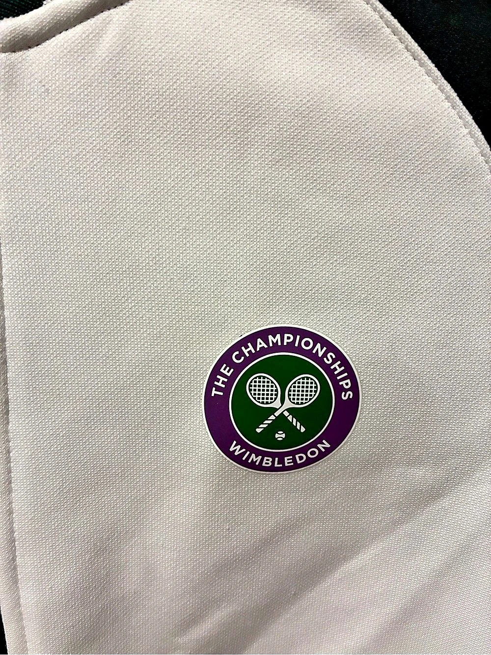 Wimbledon Sport jacket Girls 8-9 Green & White - Picture 4 of 4